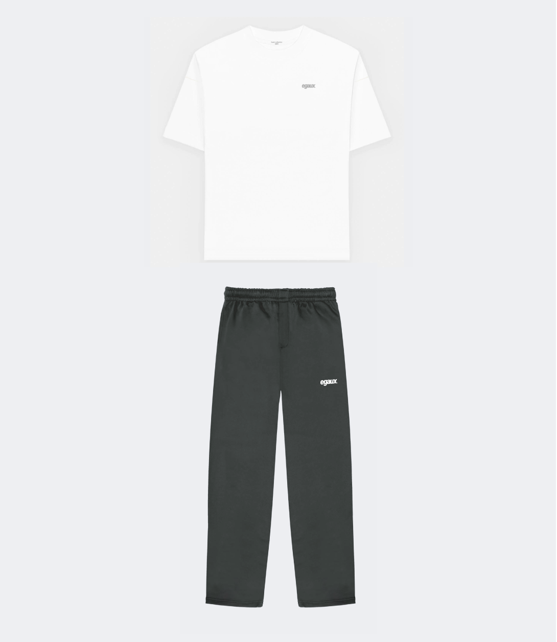 Pack Basic T-shirt blanc + Jogger