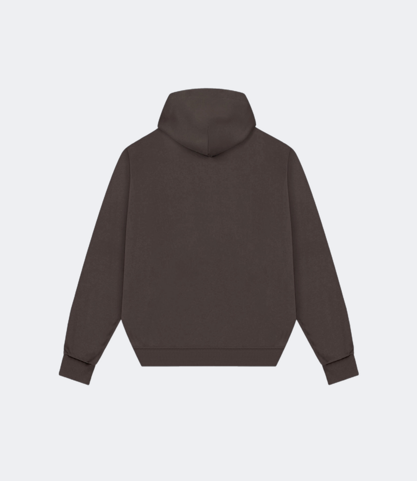 Hoodie Basic chocolat