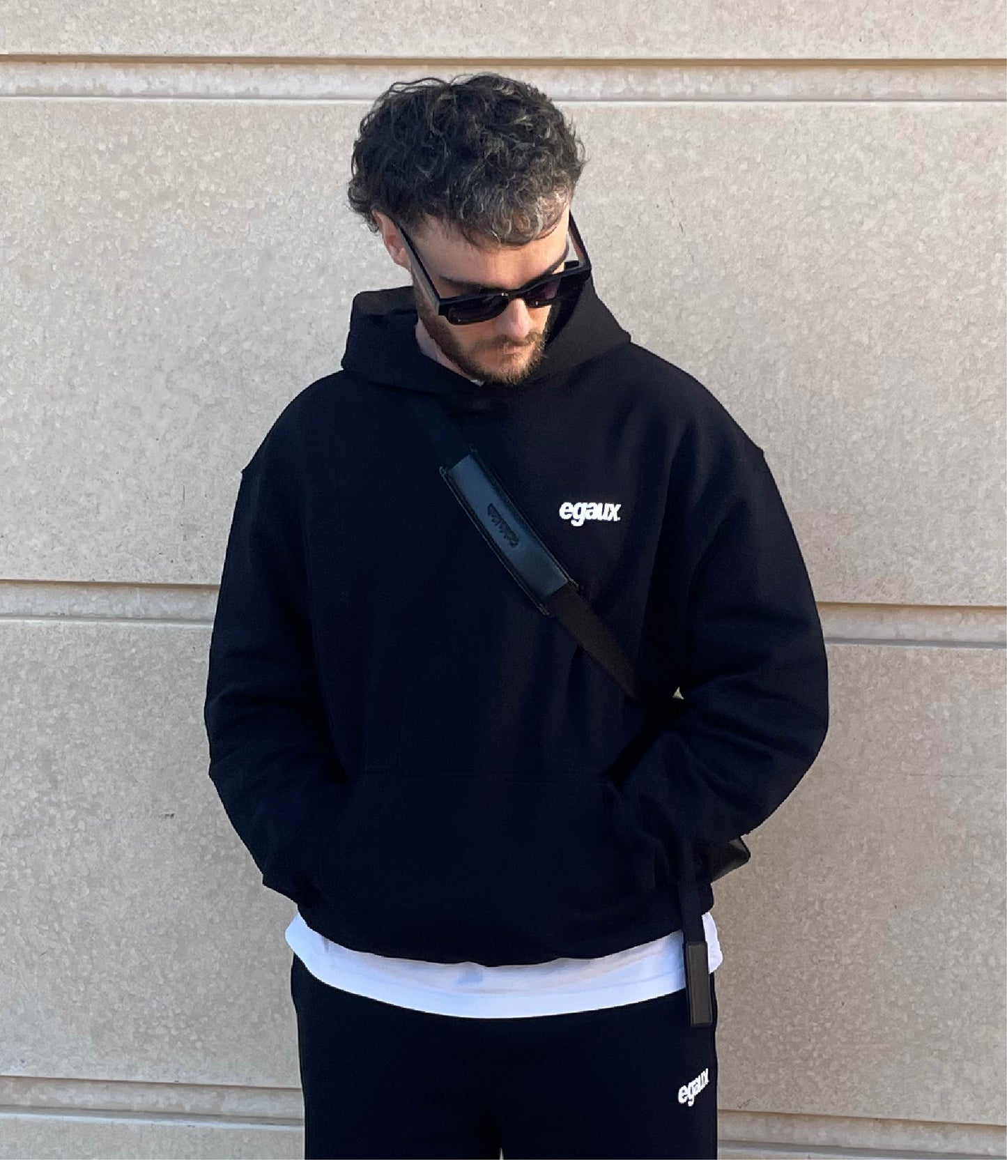 Hoodie Basic noir