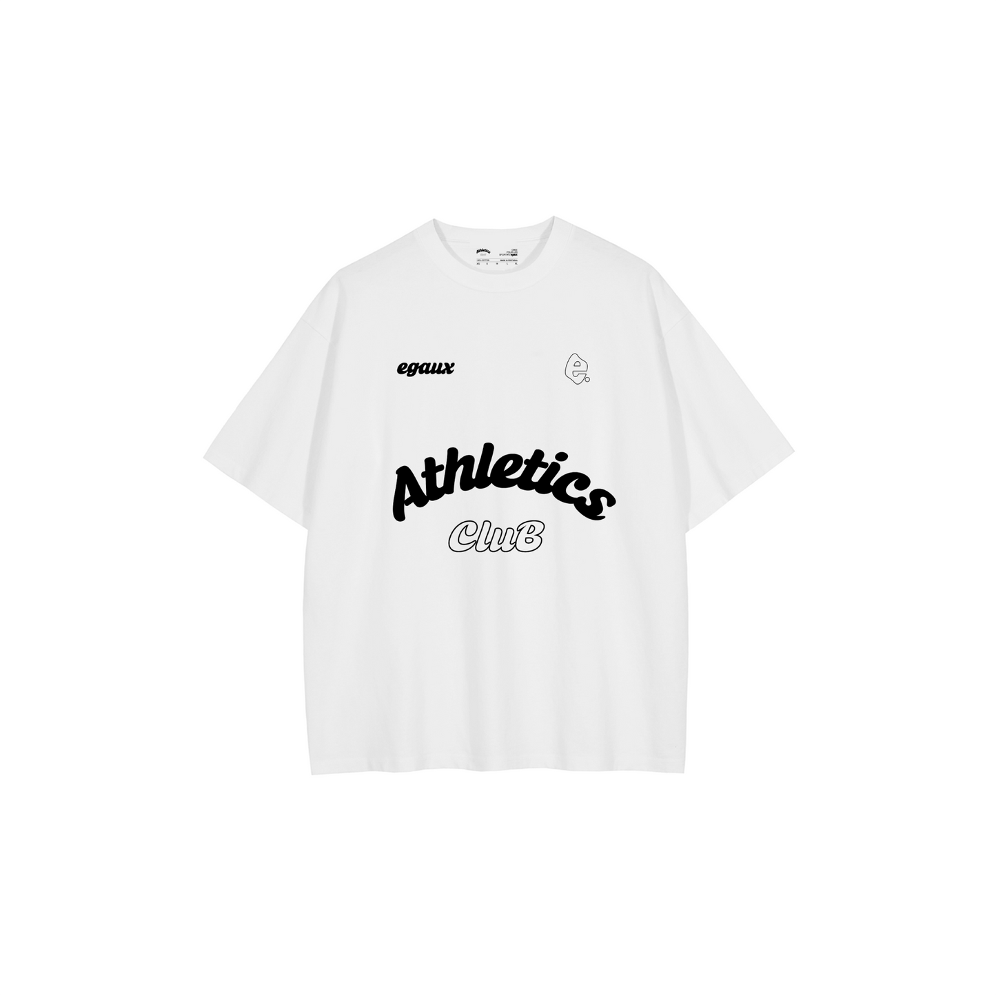 T-shirt Athletics Club blanc