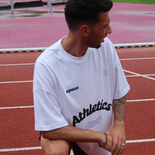 T-shirt Athletics Club blanc