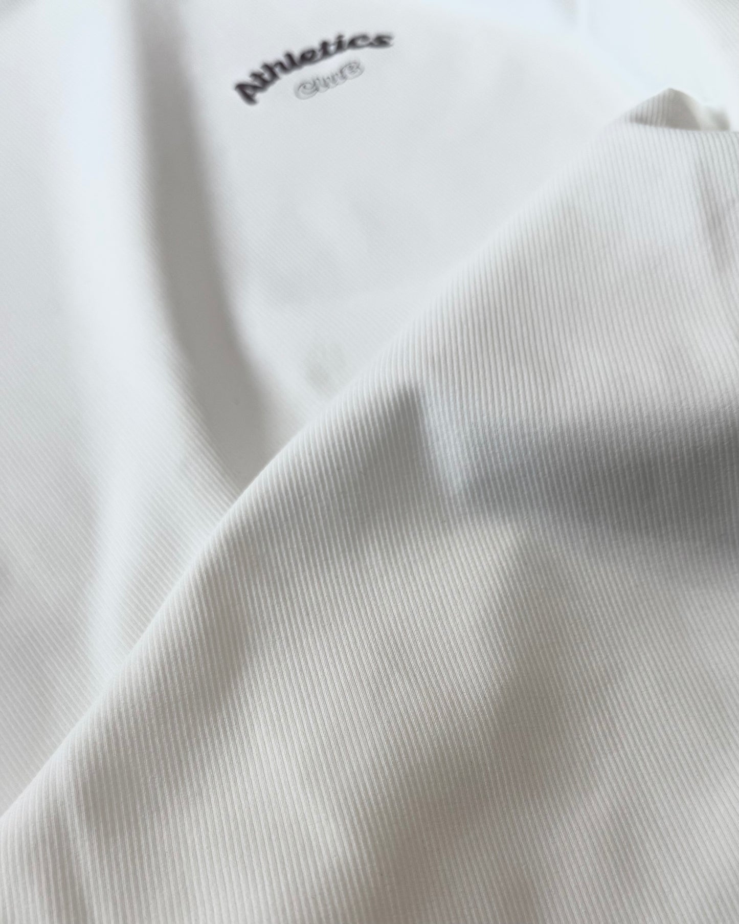 Training long sleeve blanc