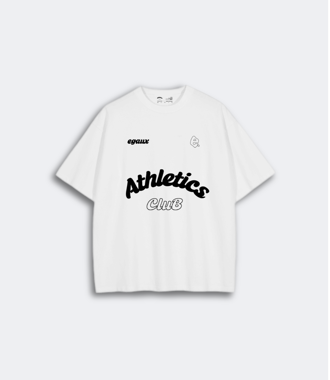 T-shirt Athletics Club blanc