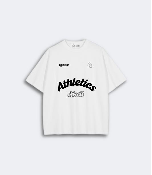 T-shirt Athletics Club blanc