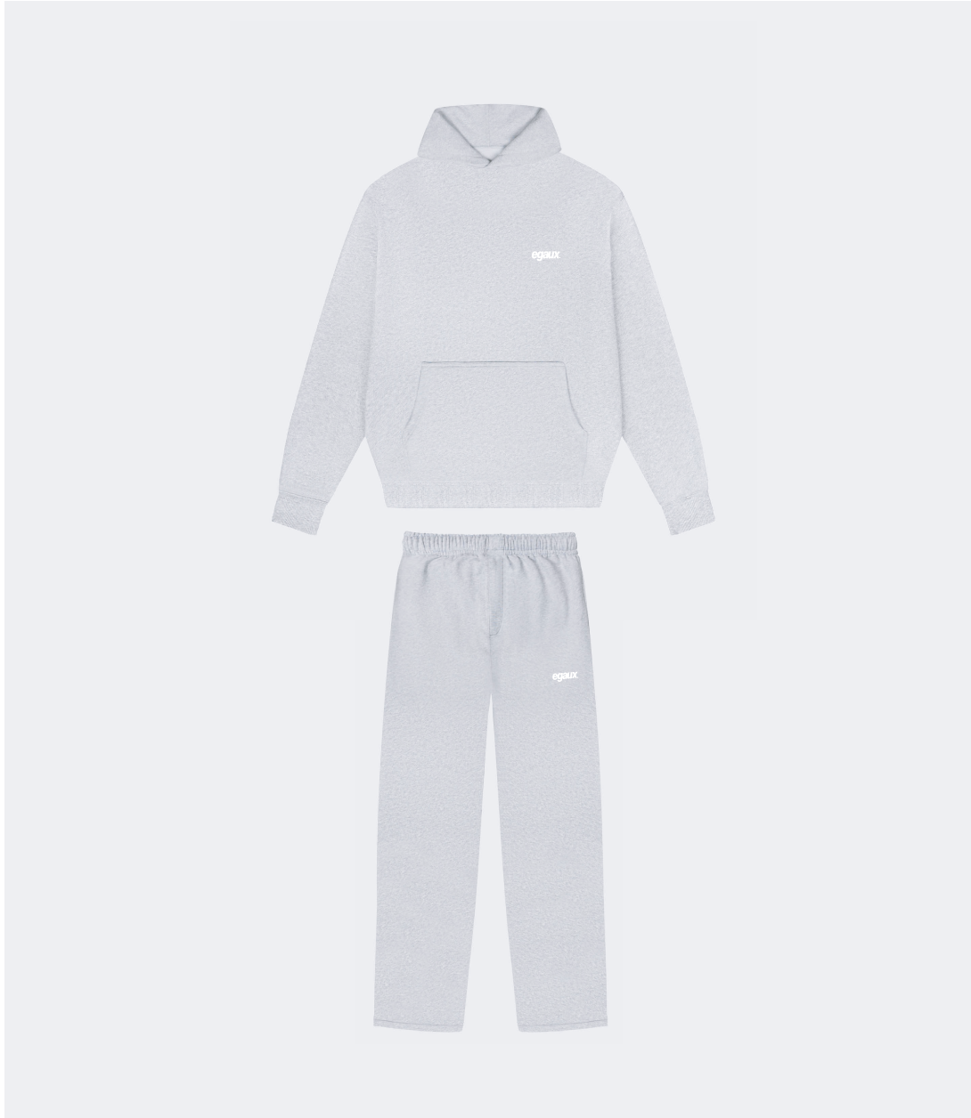 Pack Basic Hoodie + Jogger gris