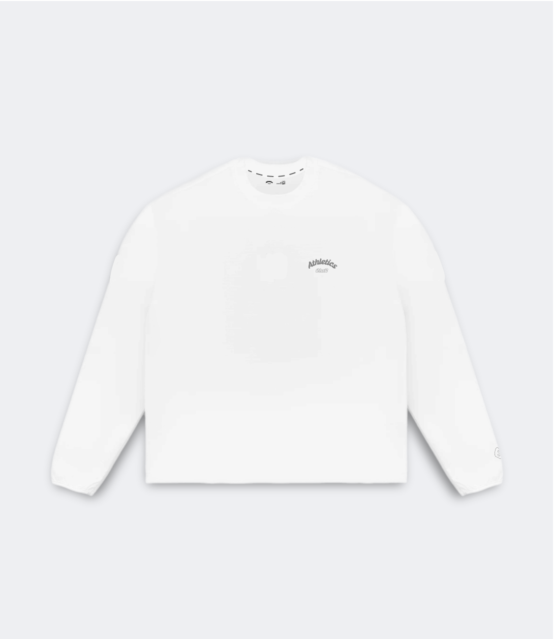 Training long sleeve blanc