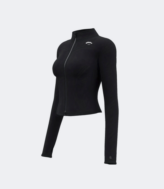 Veste zippé femme noir Athletics club